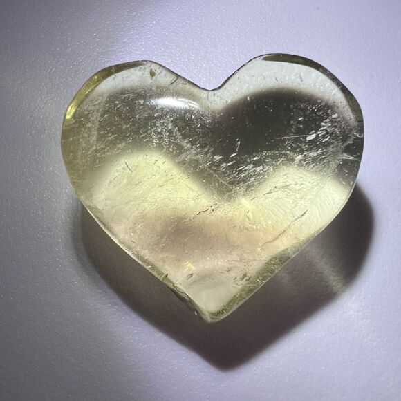 Citrine Crystal Heart Carving‎ (8) - Picture 7 of 11